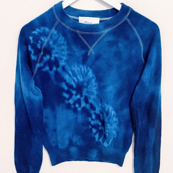 Marea Indigo Sand Dollar Cashmere Sweater