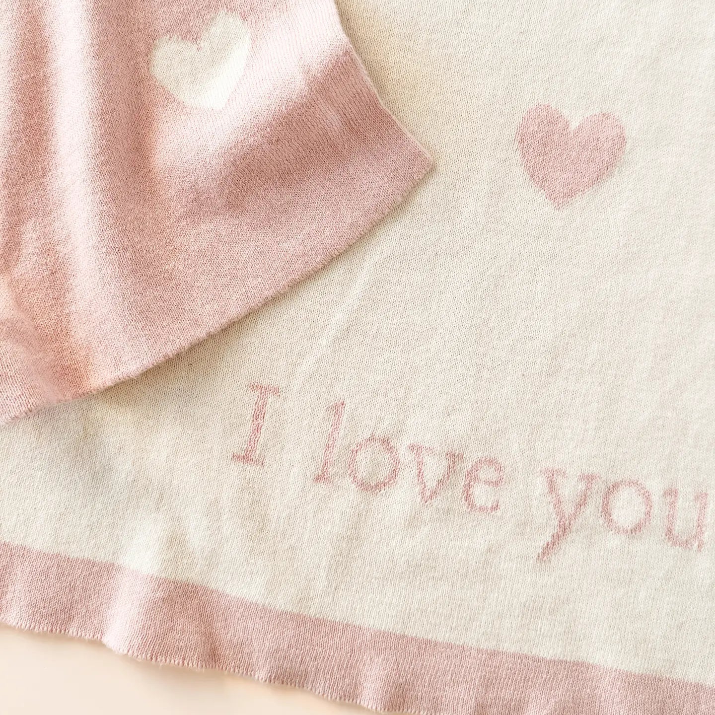 I Love You Blanket | Organic Cotton