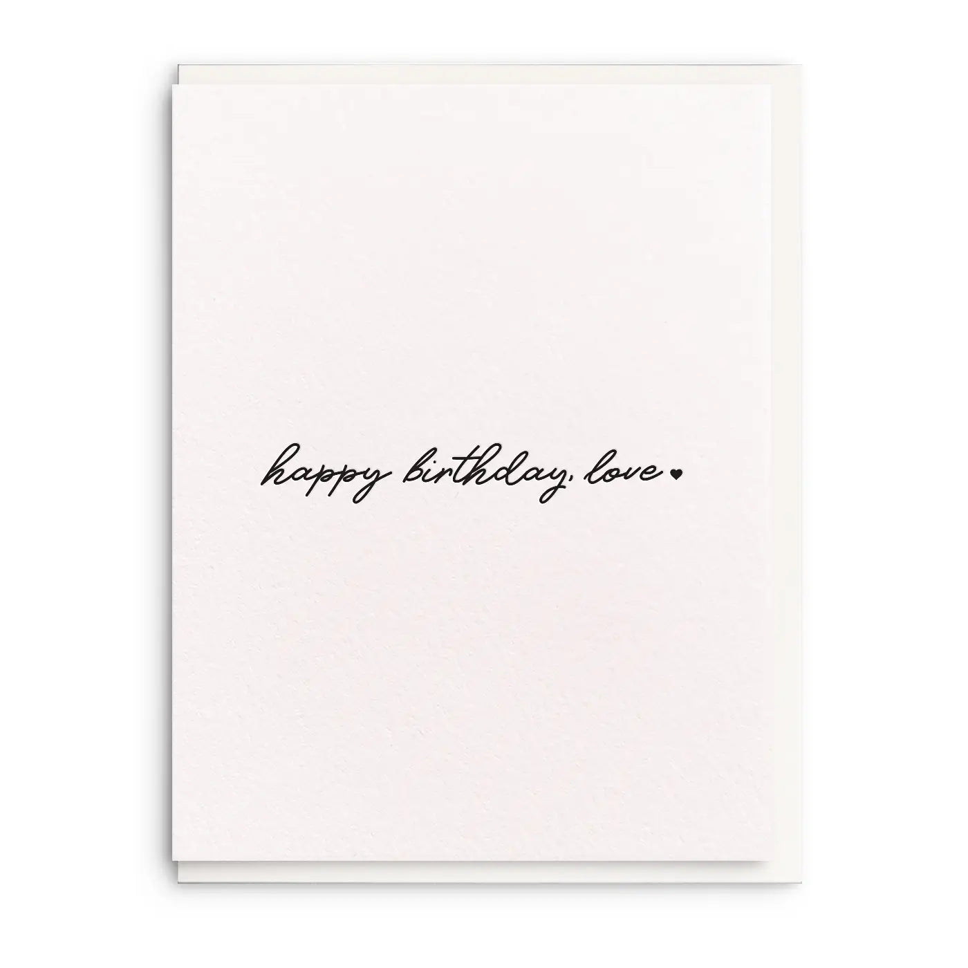 Happy Birthday love card