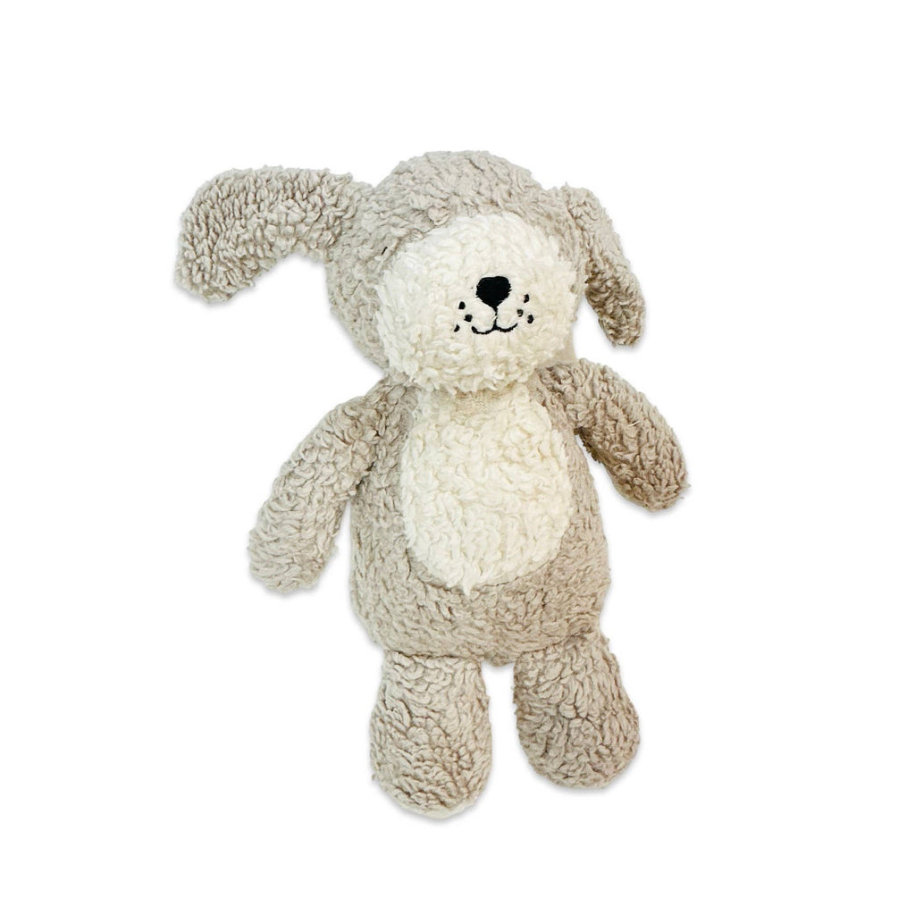 Rocky Lil Dog - Organic Sherpa Knit Stuffed Animal Baby Toy