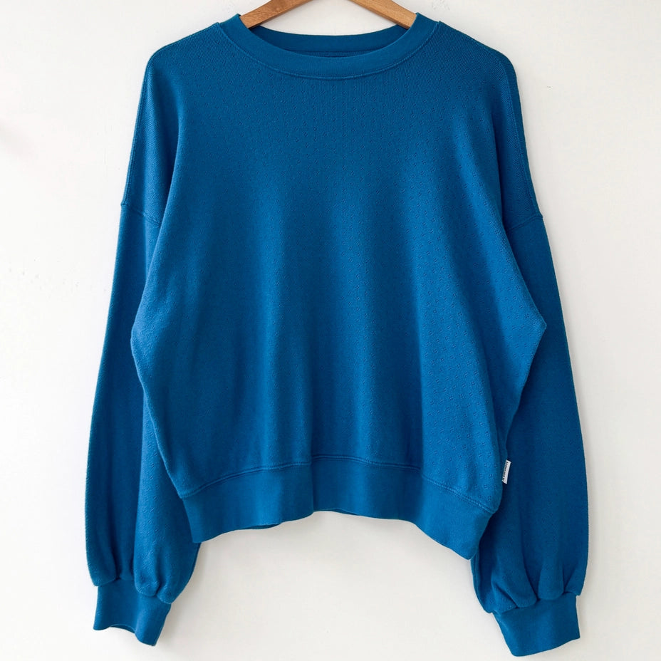 Pointelle Core Sweatshirt