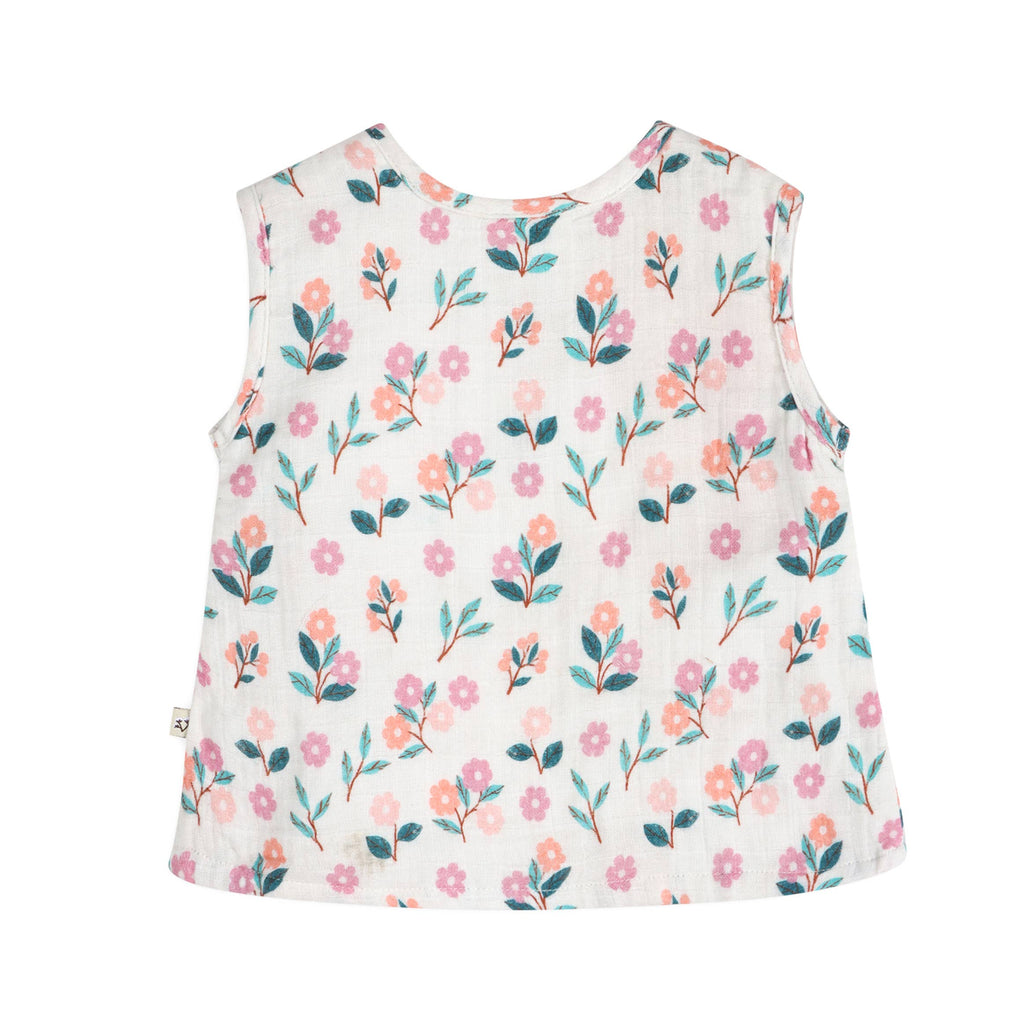 Bloom Baby Top + Shorts (Organic Muslin)