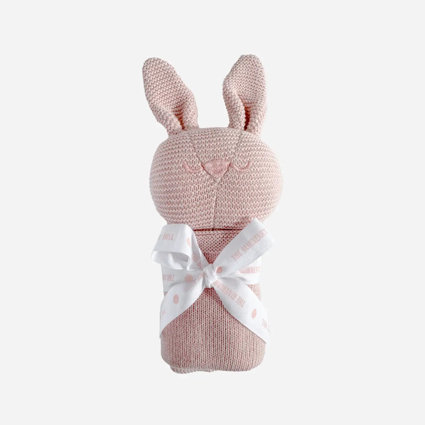 Organic Cotton Lovey Bunny - Pink
