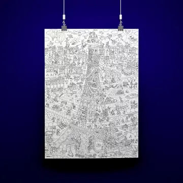 Eiffel Tower - Giant Poster