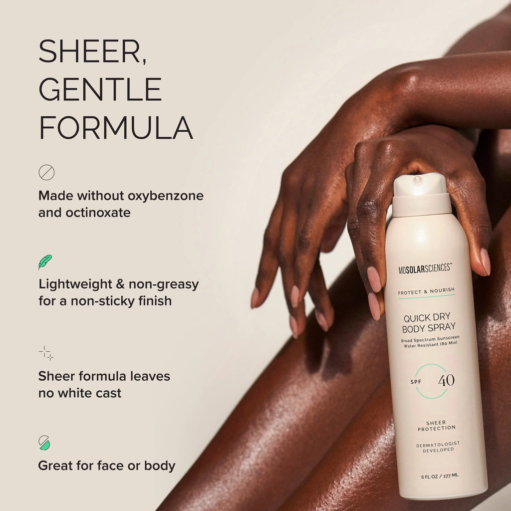 Quick Dry Body Spray Spf 40
