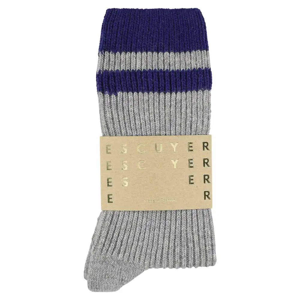 Cashmere Striped Socks