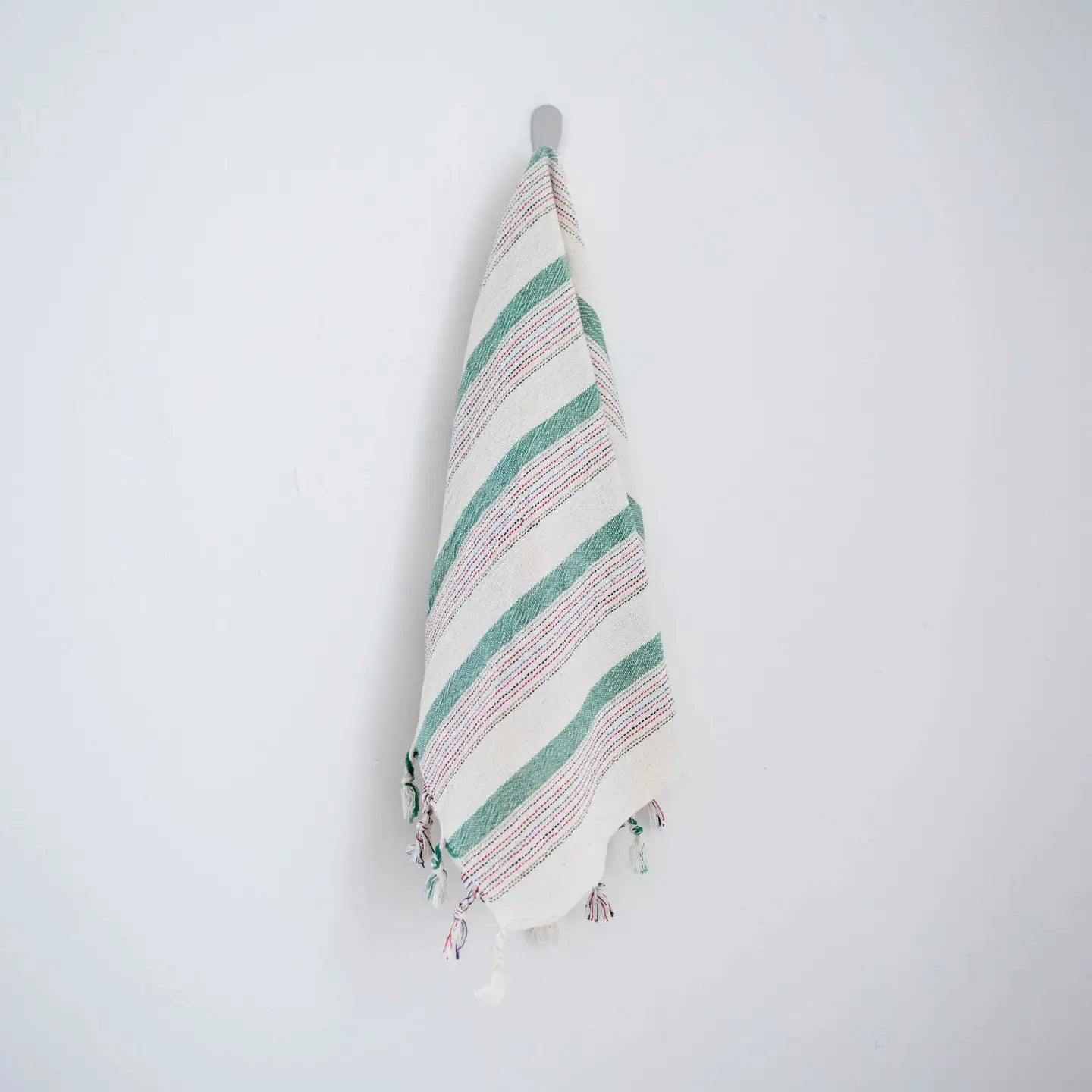 Montauk Hand Towel Green Ivory