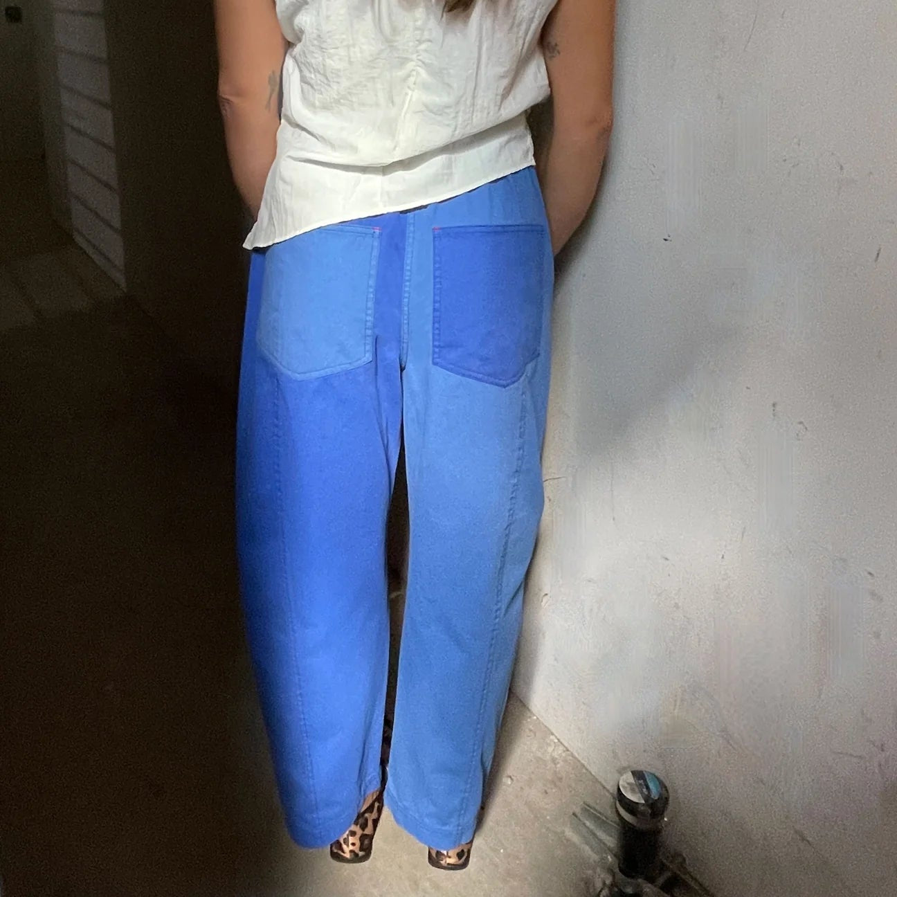 Janus II Pant - Colorblock Blue