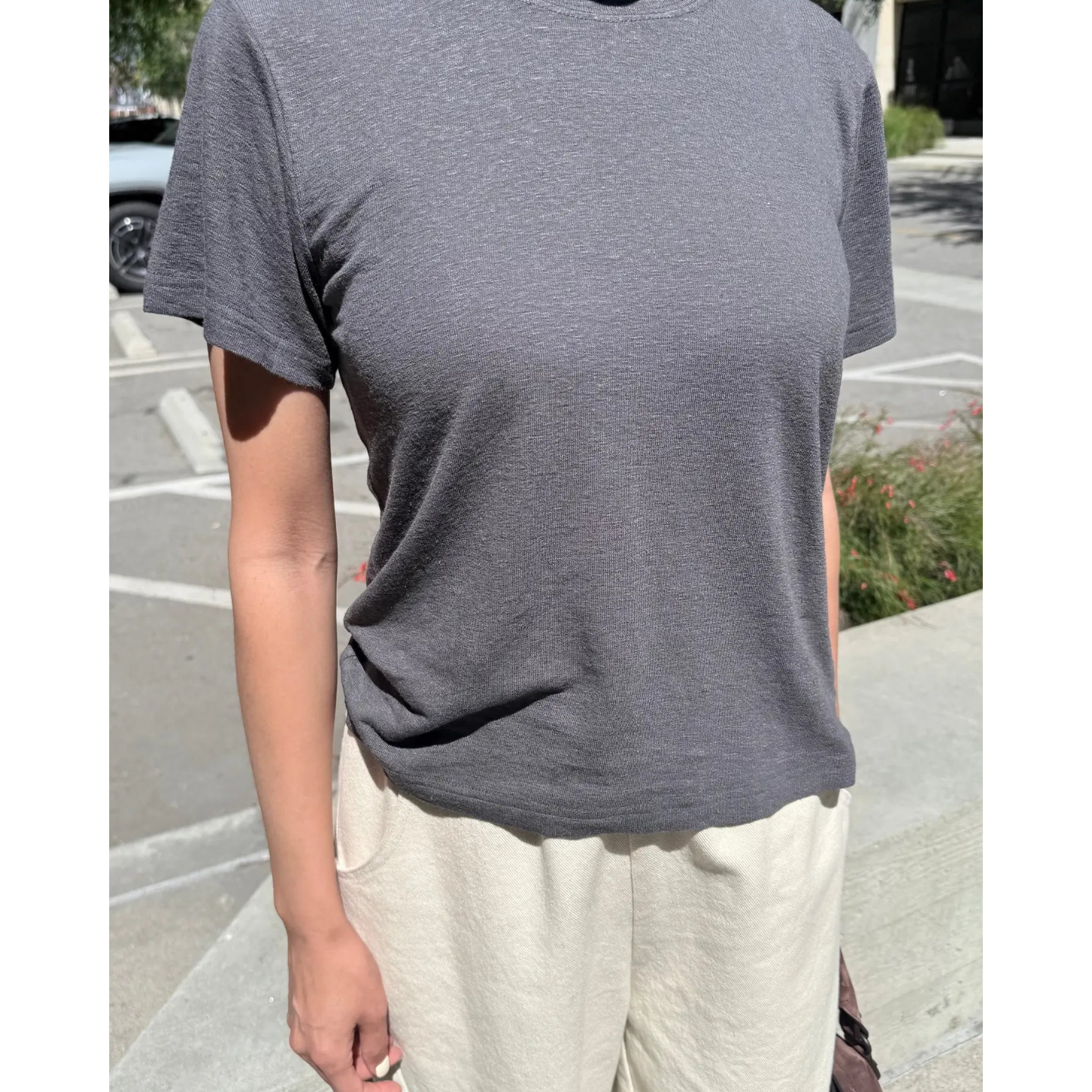 Bo Linen Blend Tee