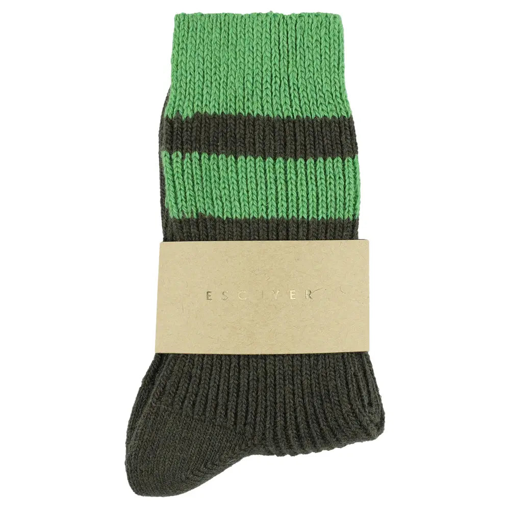 Cashmere Striped Socks