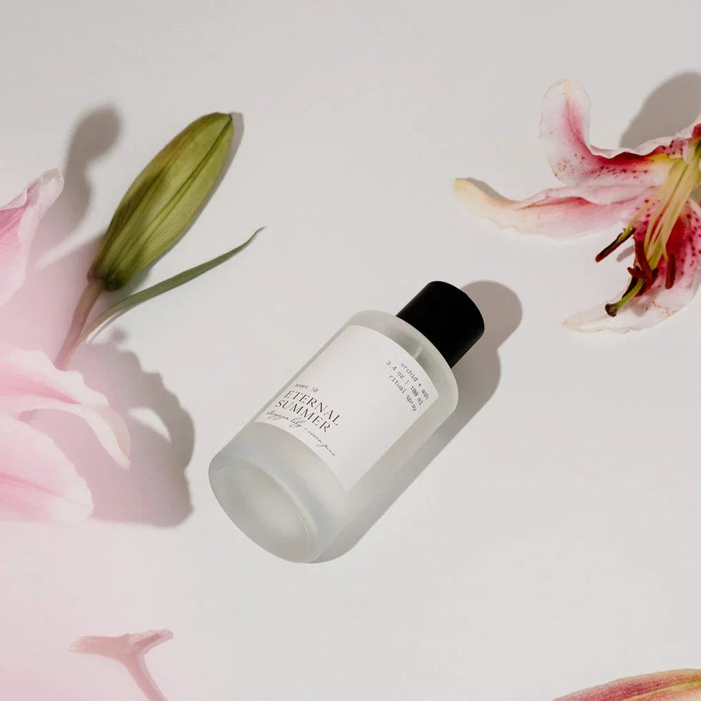 ETERNAL SUMMER Stargazer Lily + Ocean Pine All Natural Spray