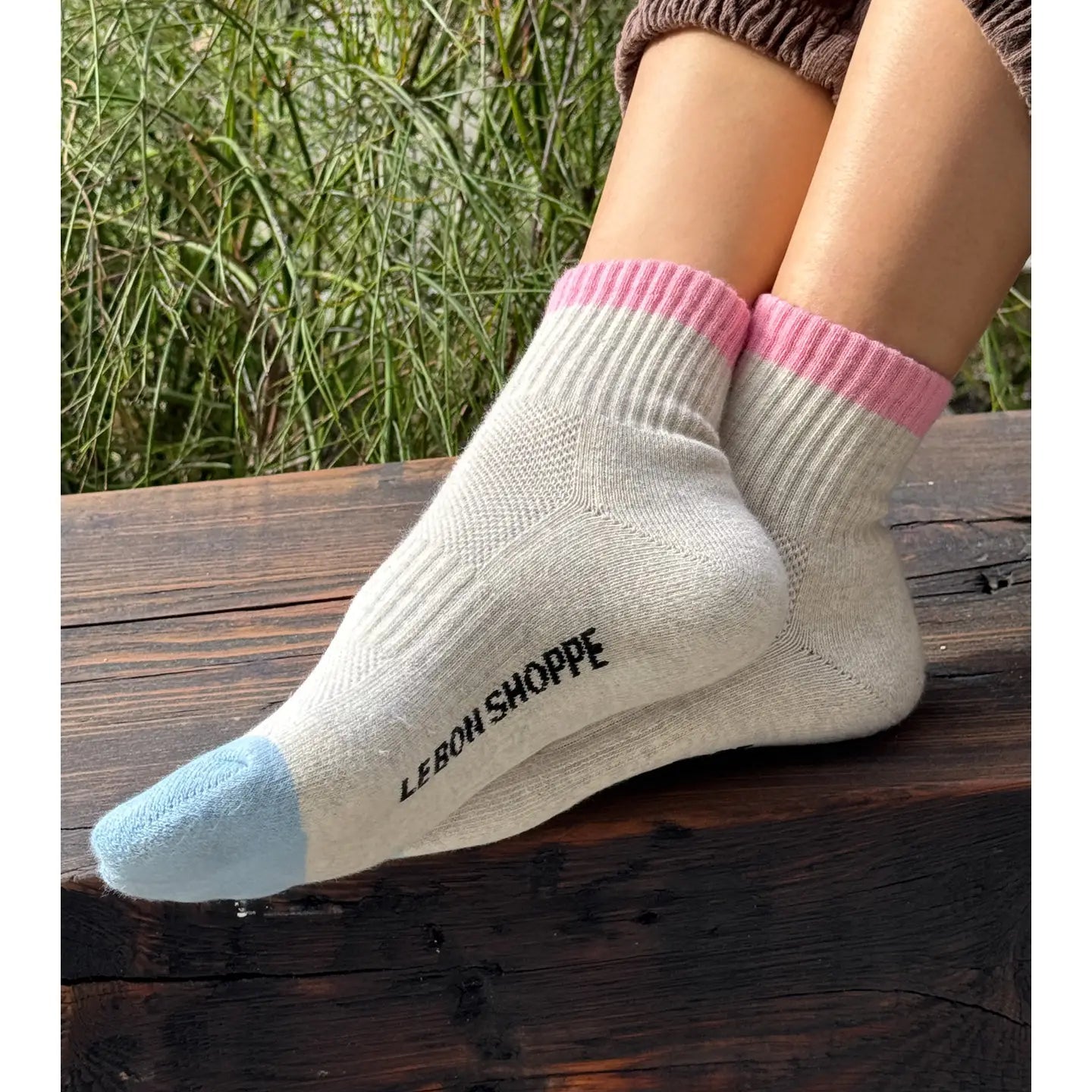 Color Block Girlfriend Socks - Assorted Colors