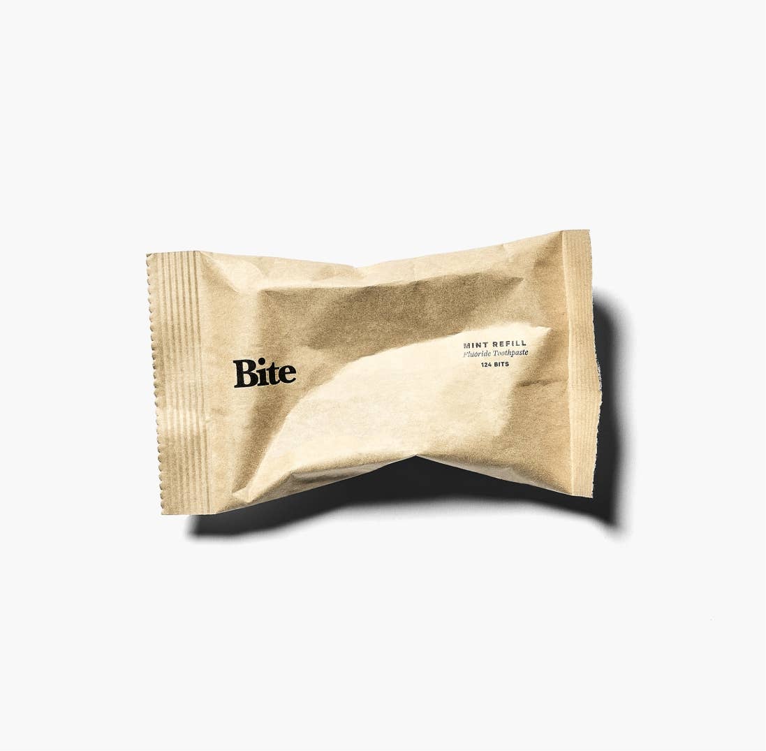 Toothpaste Bits with Fluoride - 2oz - Refill Pouch