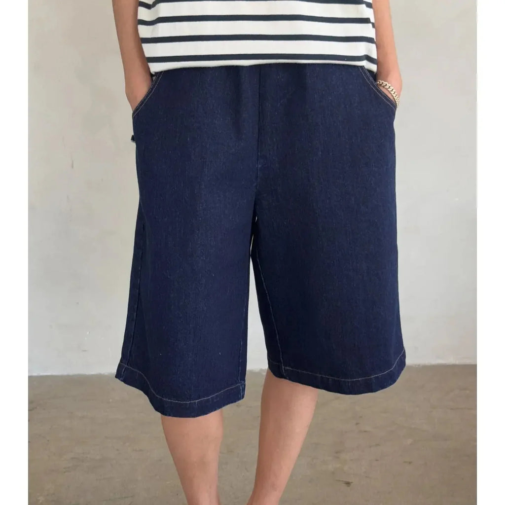 Bermuda Shorts - Raw Denim