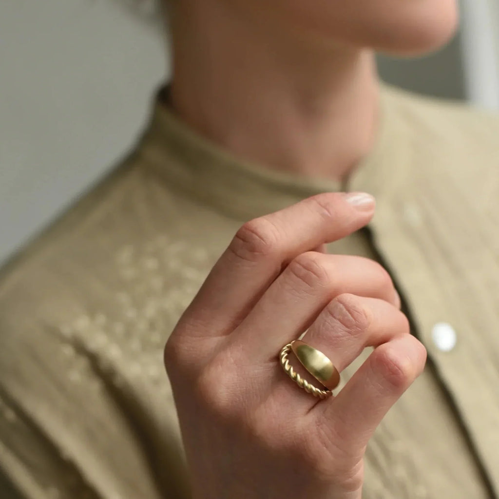 8.6.4 Design RI-K-70 Stack Design Ring in Brass