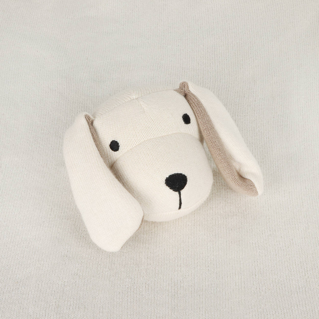 Puppy Dog - Organic Baby Lovey Security Blanket Cuddle Cloth