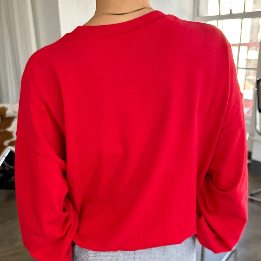 Cali Sweatshirt - Chili