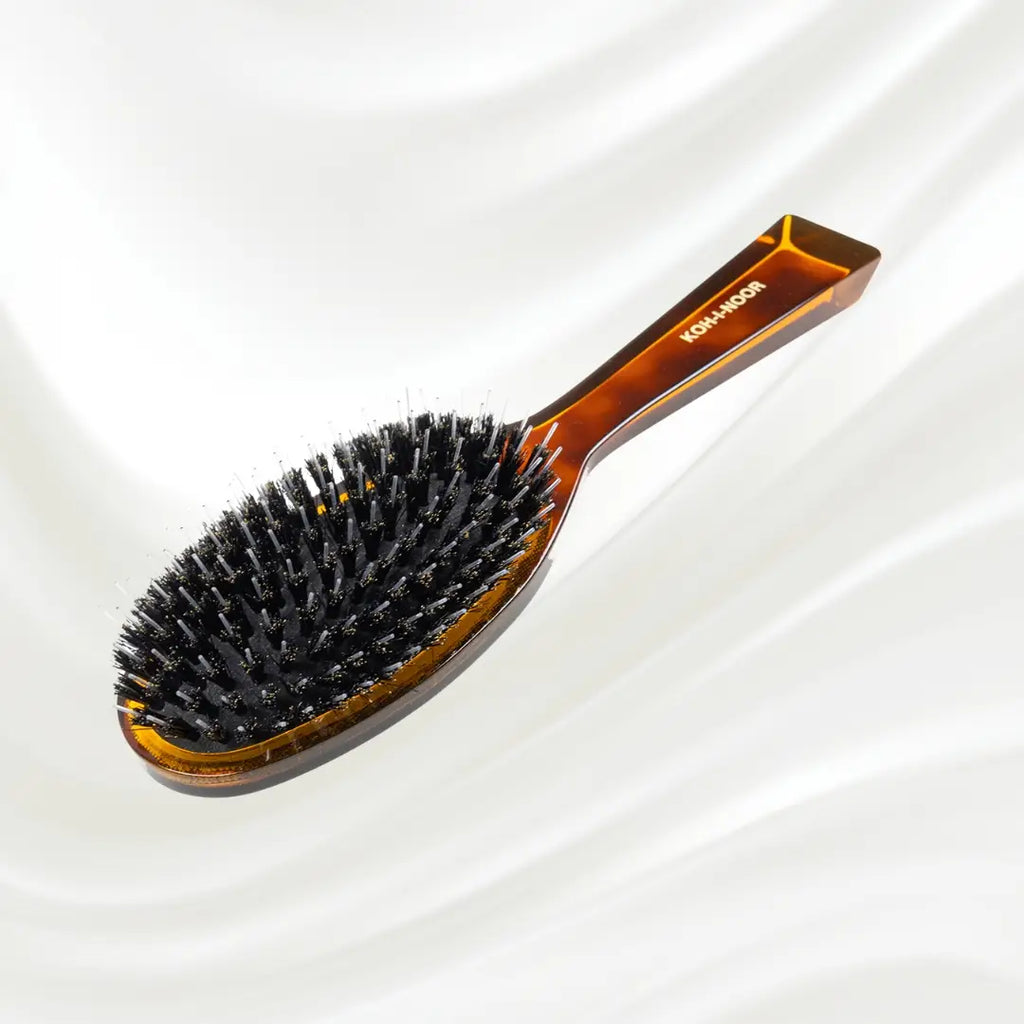 Jaspe Pneumatic Boar and Nylon Pin Oval Brush, Large