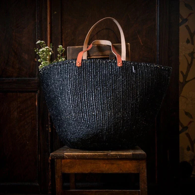 MIFUKO Shopper Basket Black L