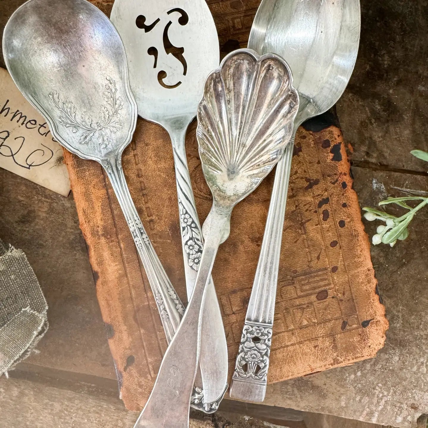Vintage Sugar Spoons - set of 5
