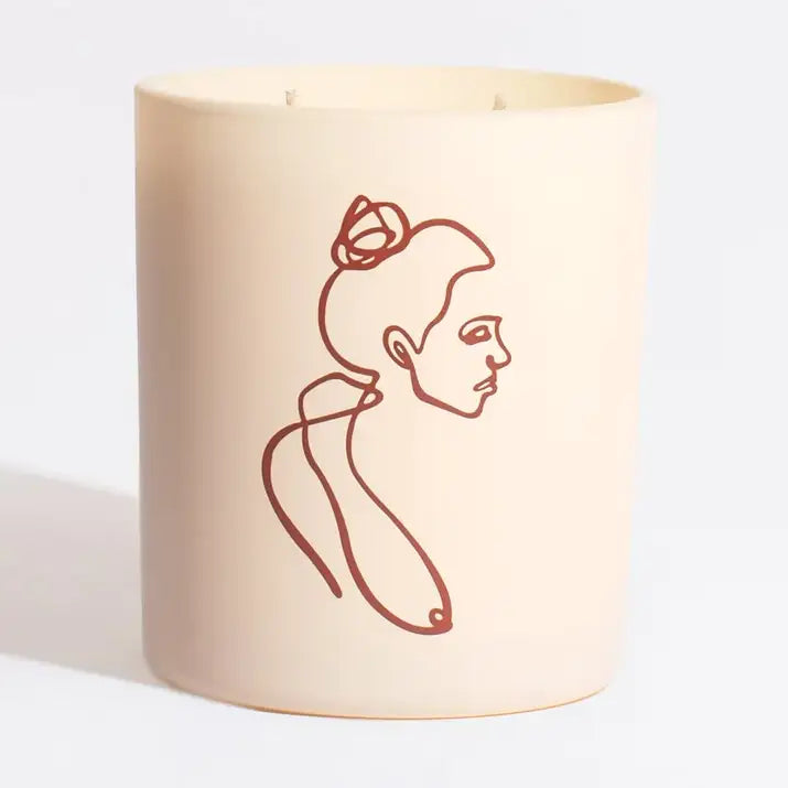 Saffron Bloom Candle