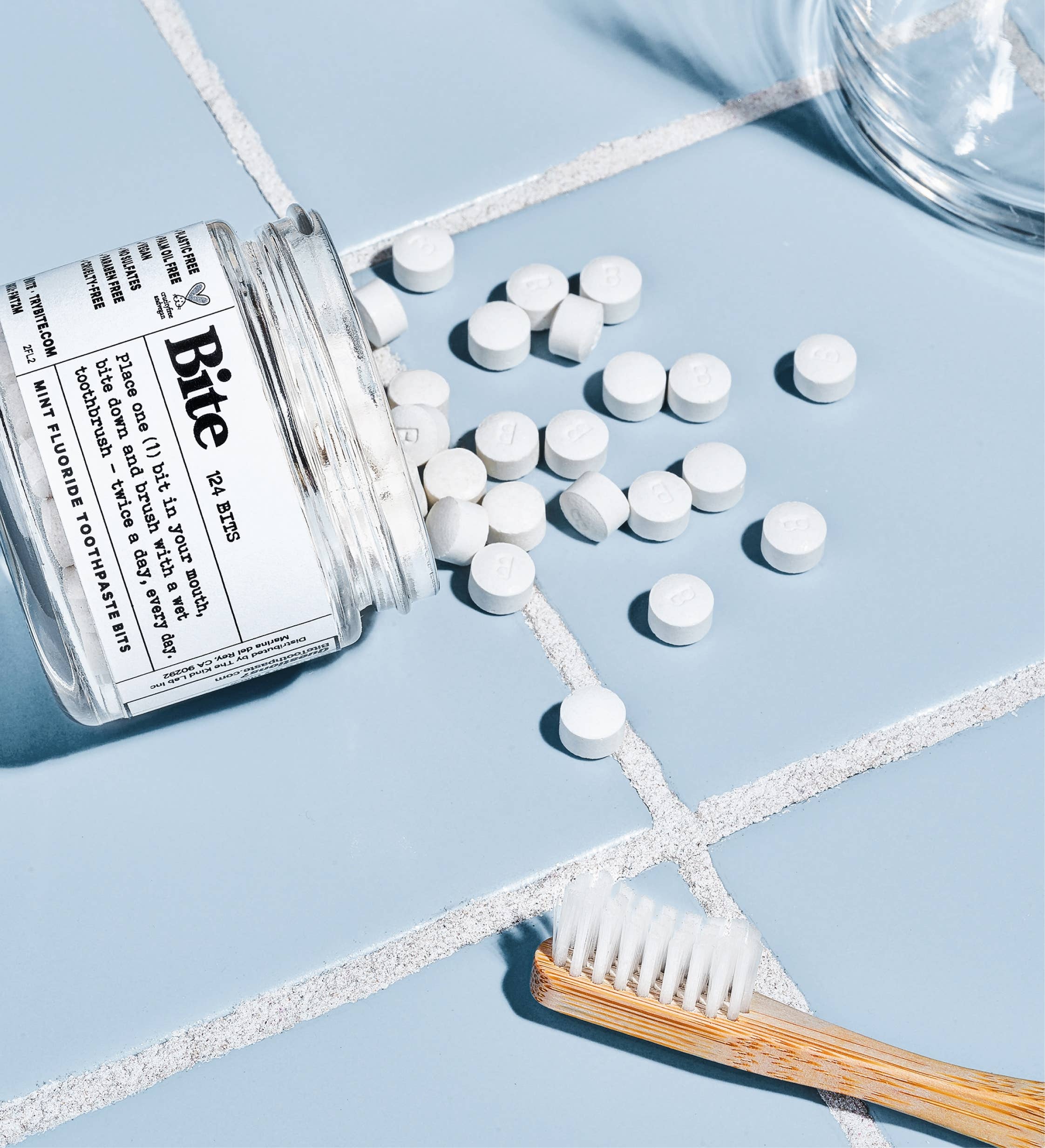 Toothpaste Bits with Fluoride - 2oz - Refill Pouch