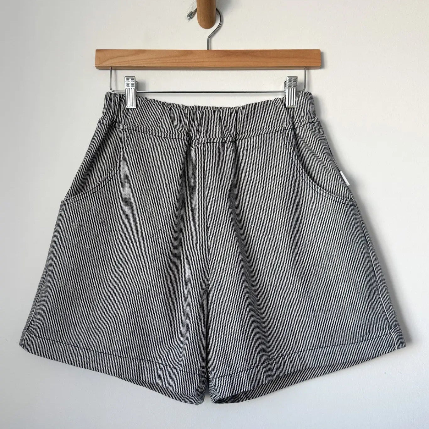 Le Bon Shoppe City Shorts - Blue Stripe
