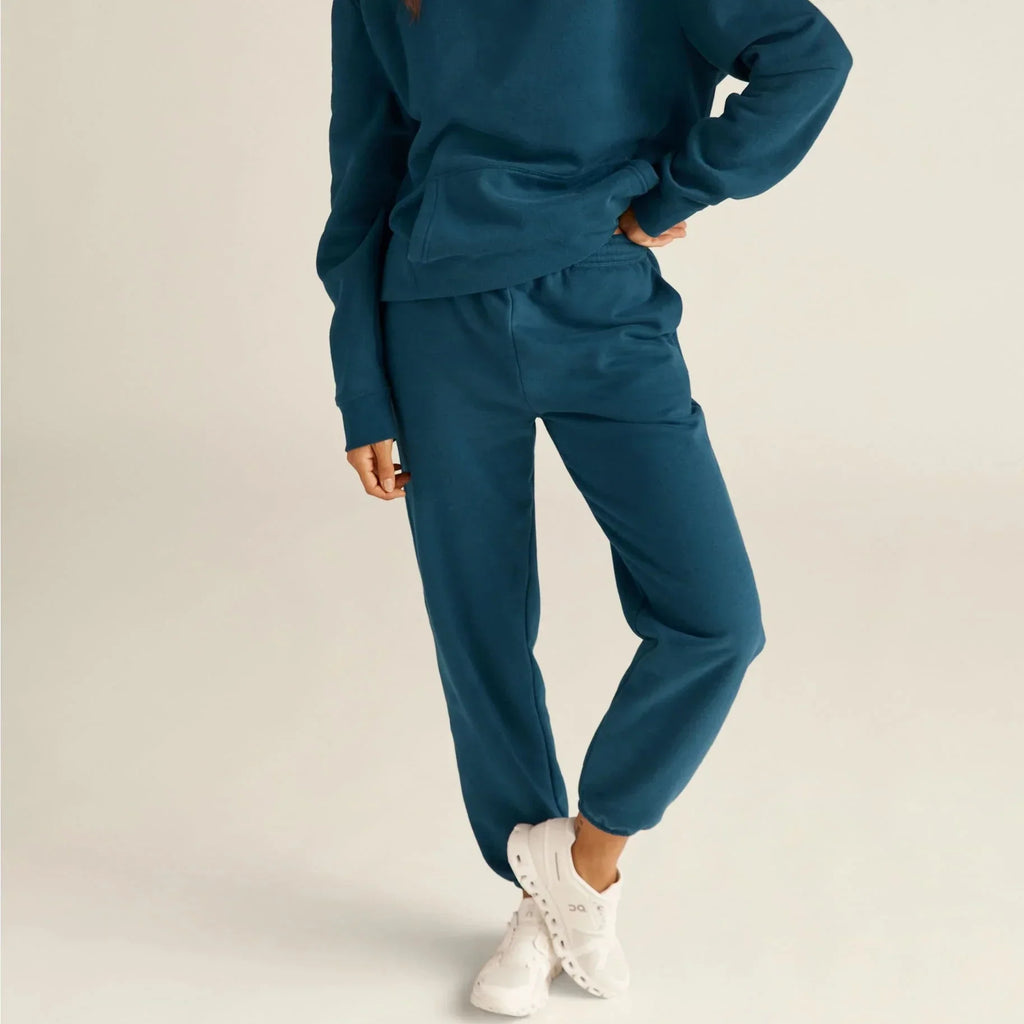 Beyond Yoga On the Go Jogger - Blue Gem