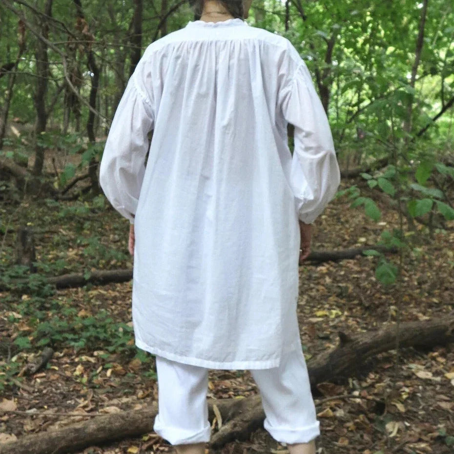 UQNATU Organic Popover Tunic - Black