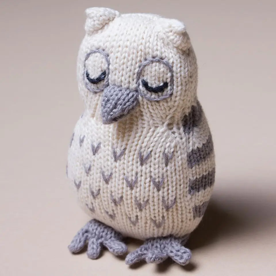 Baby Rattle Toy - Owl Rattle