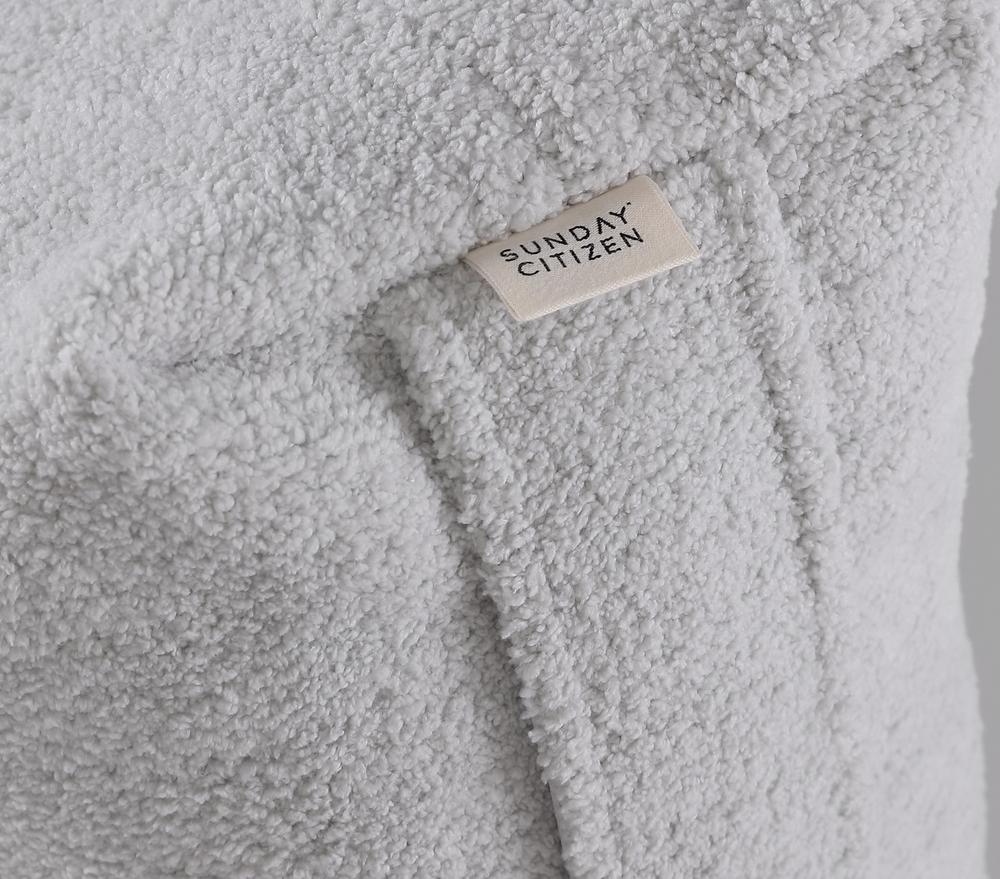 Sunday Citizen Crystal Bolster Pillow - Off White