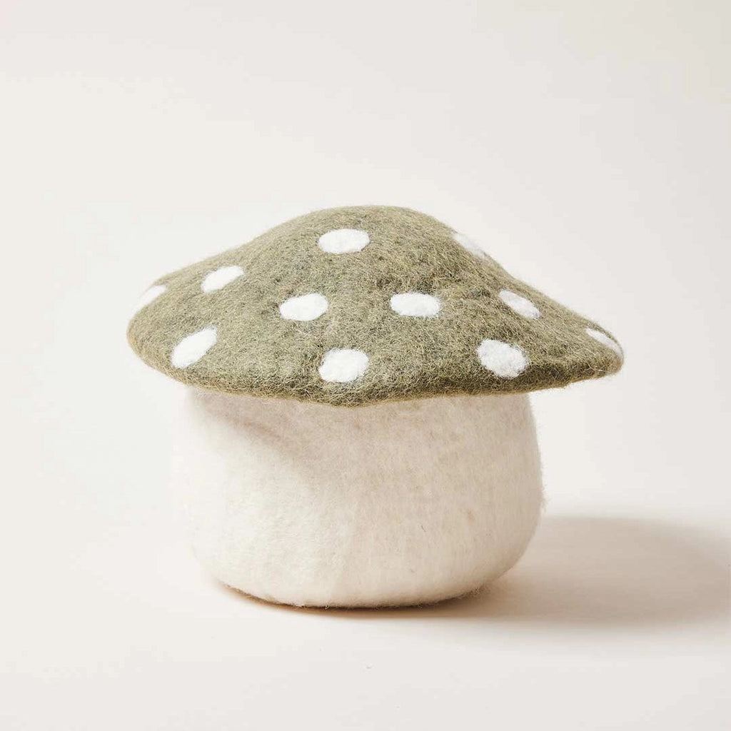 Artisan Felted Mushroom Doorstop