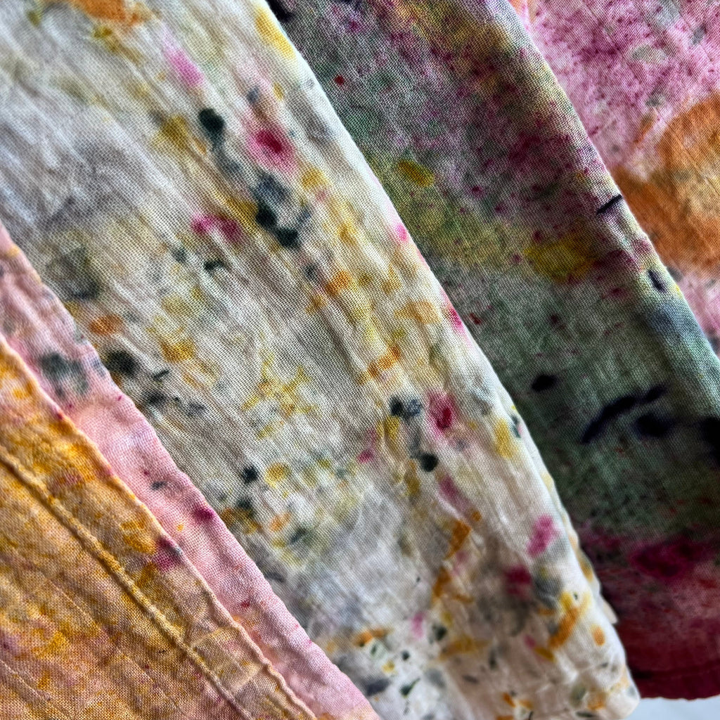 Abstract Double Gauze Baby Swaddle Blanket