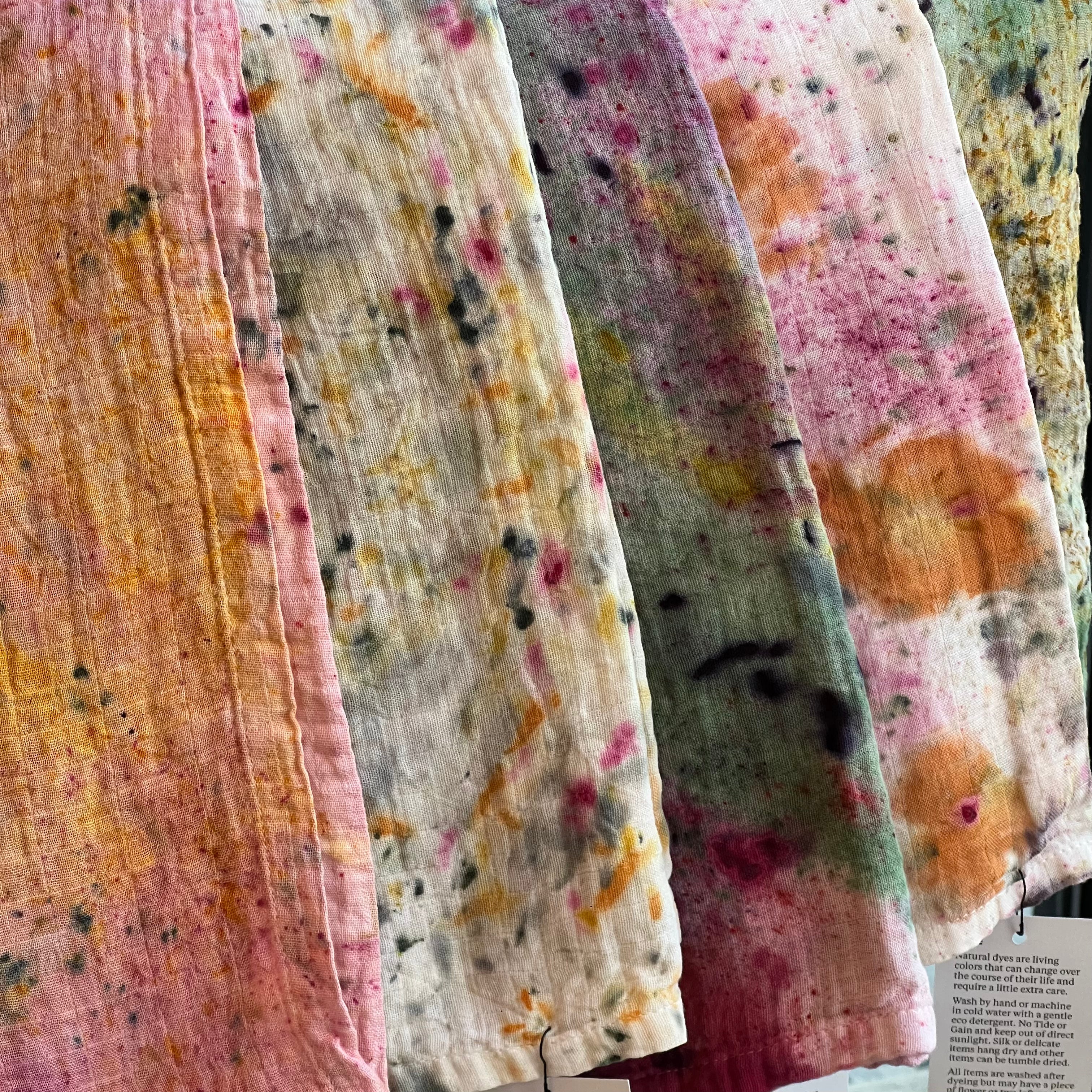 Abstract Double Gauze Baby Swaddle Blanket