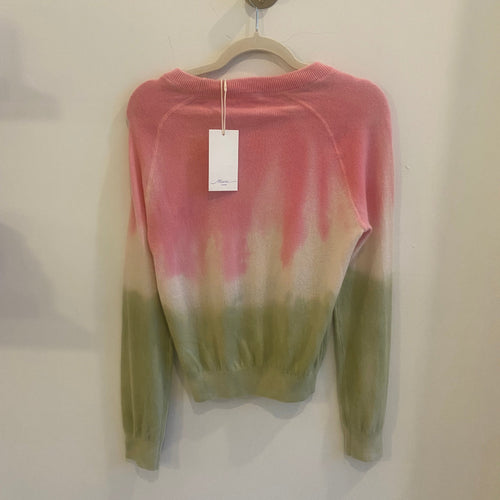 Cashmere Sweater - Pistachio Rose Dip