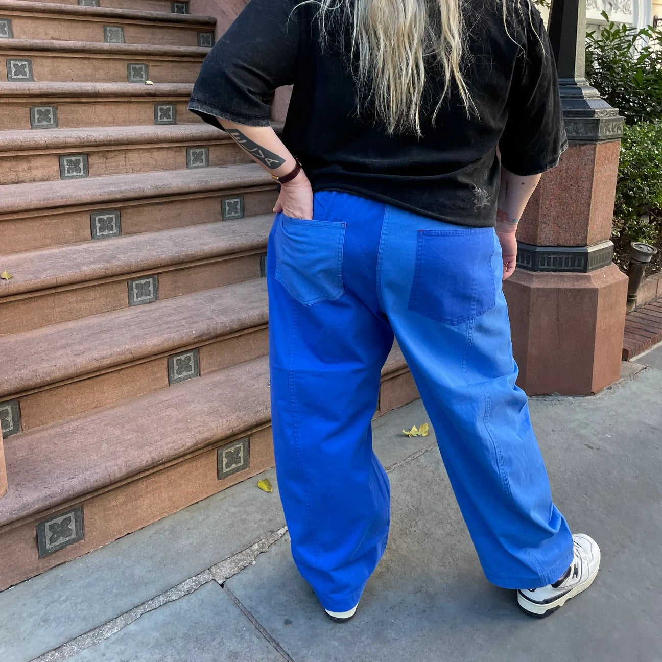 Janus II Pant - Colorblock Blue