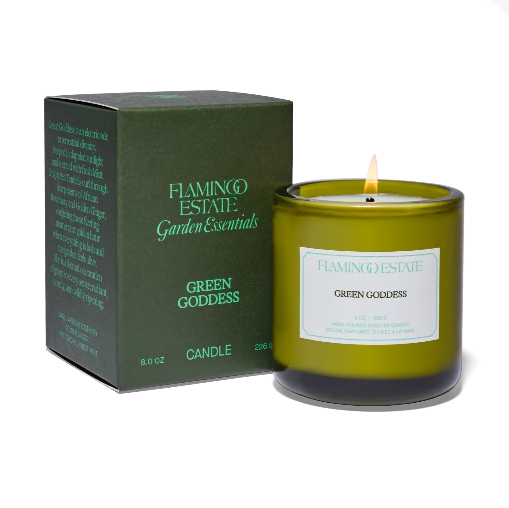 Green Goddess Candle