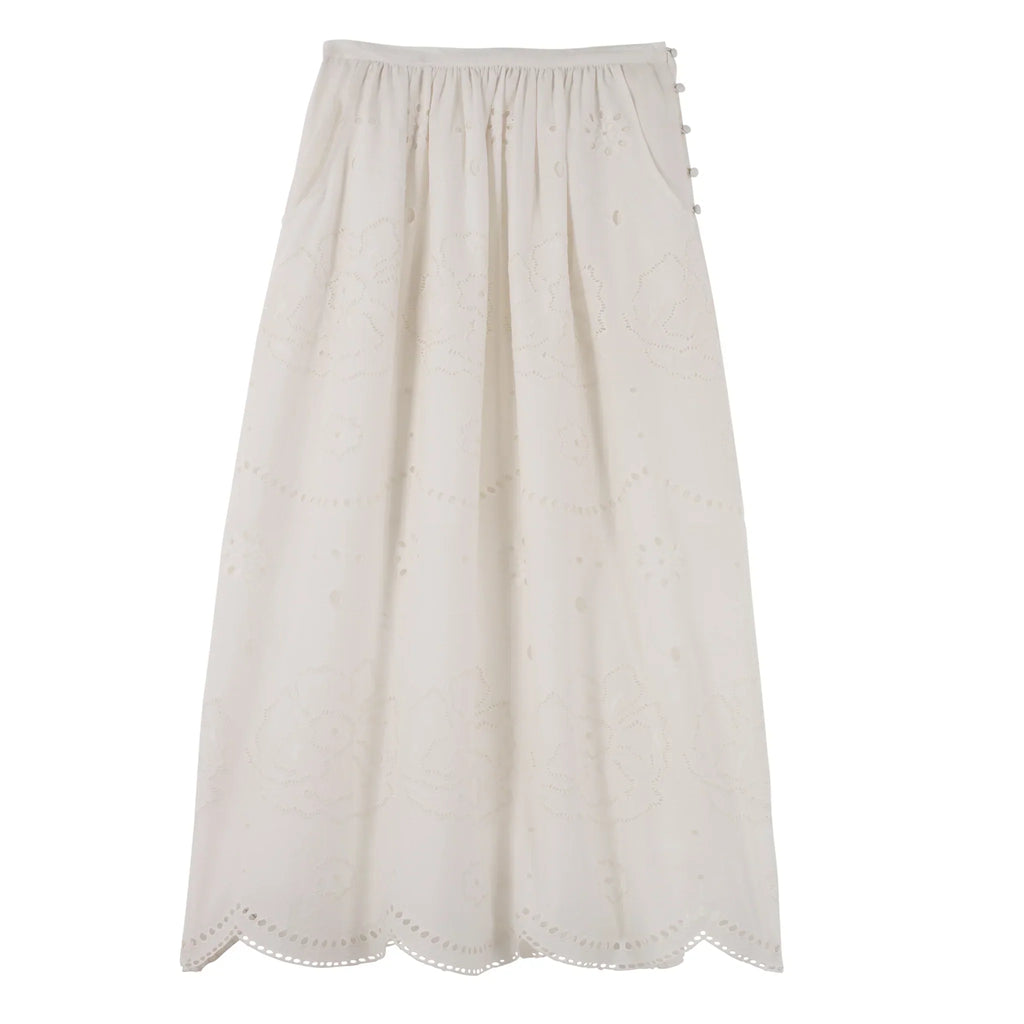 Mabel Skirt - White