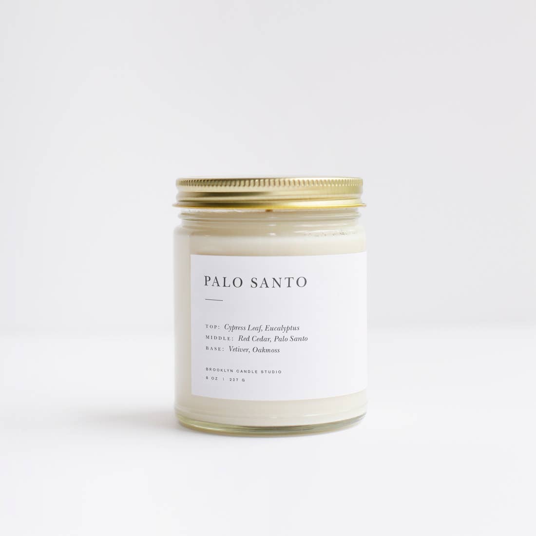Brooklyn Candle Studio Minimalist Palo Santo Candle