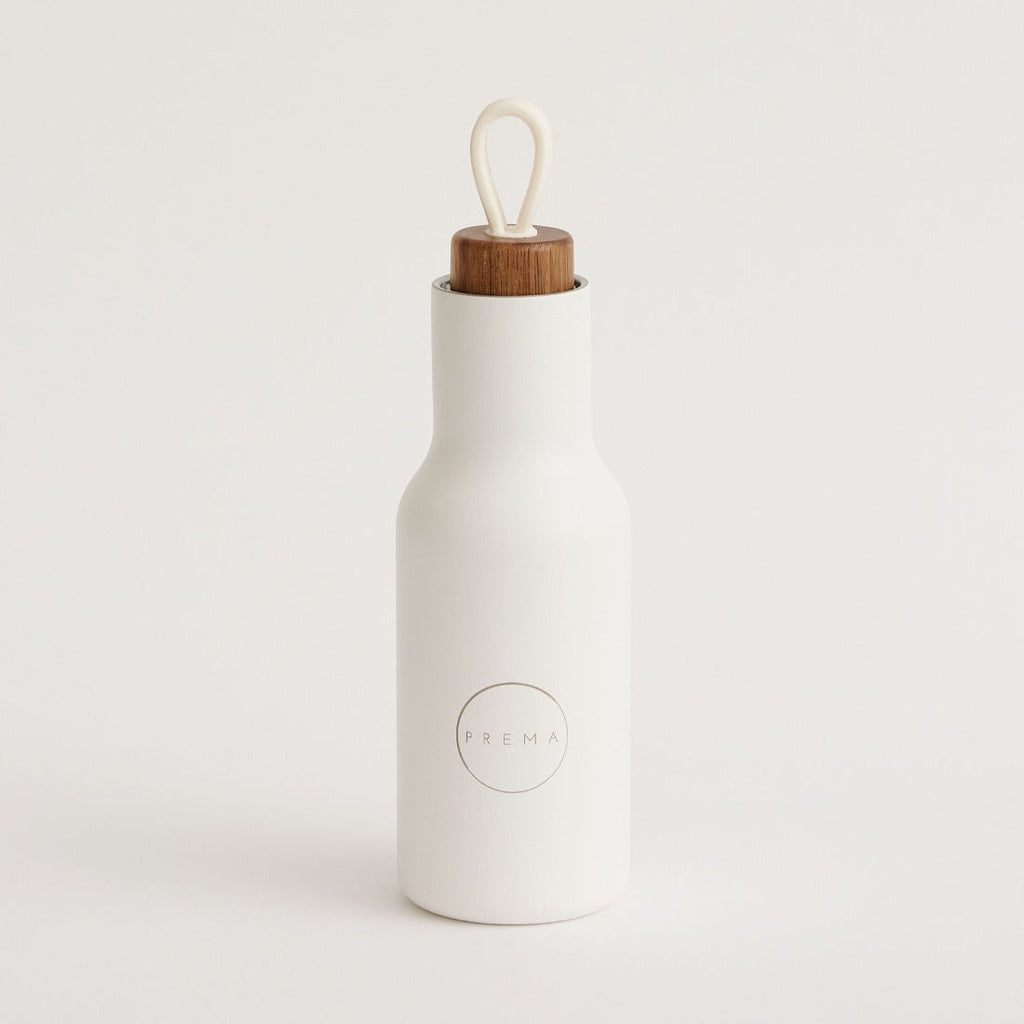Prema Home Water Bottle 20oz - White