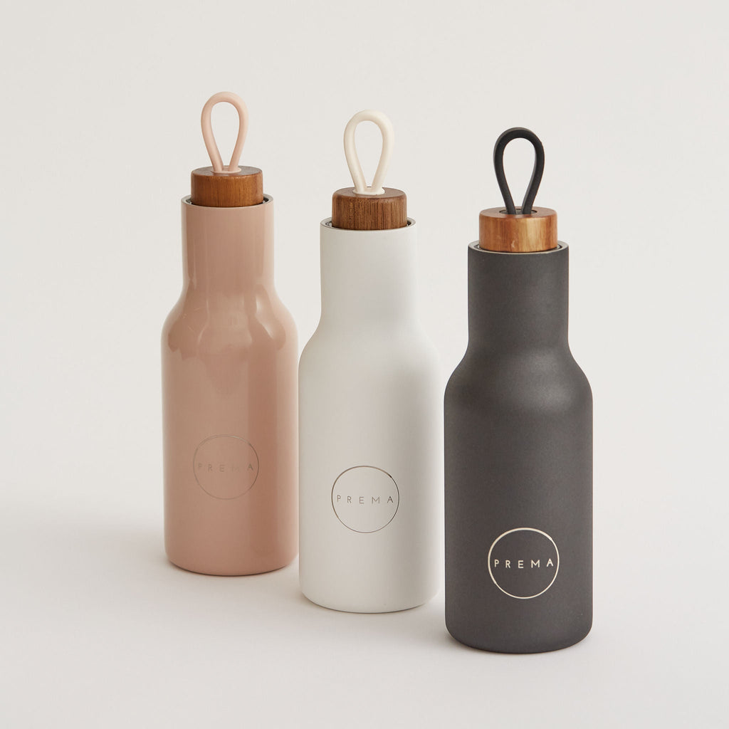 Prema Home Water Bottle 20oz - White