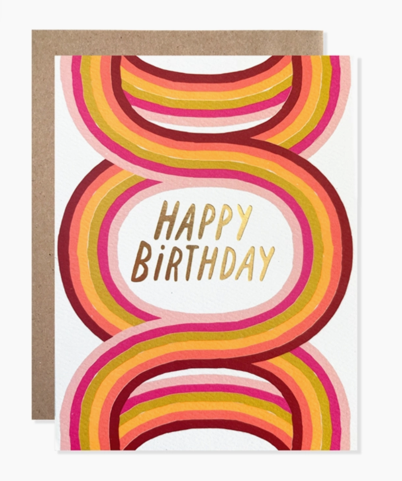 Hartland Brooklyn Happy Birthday Neon Arches