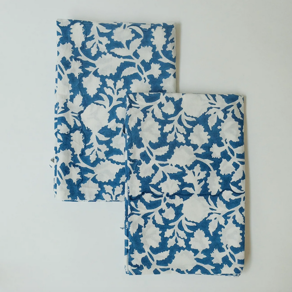 AMNA Block Printed Cotton Sham - Set of 2 King