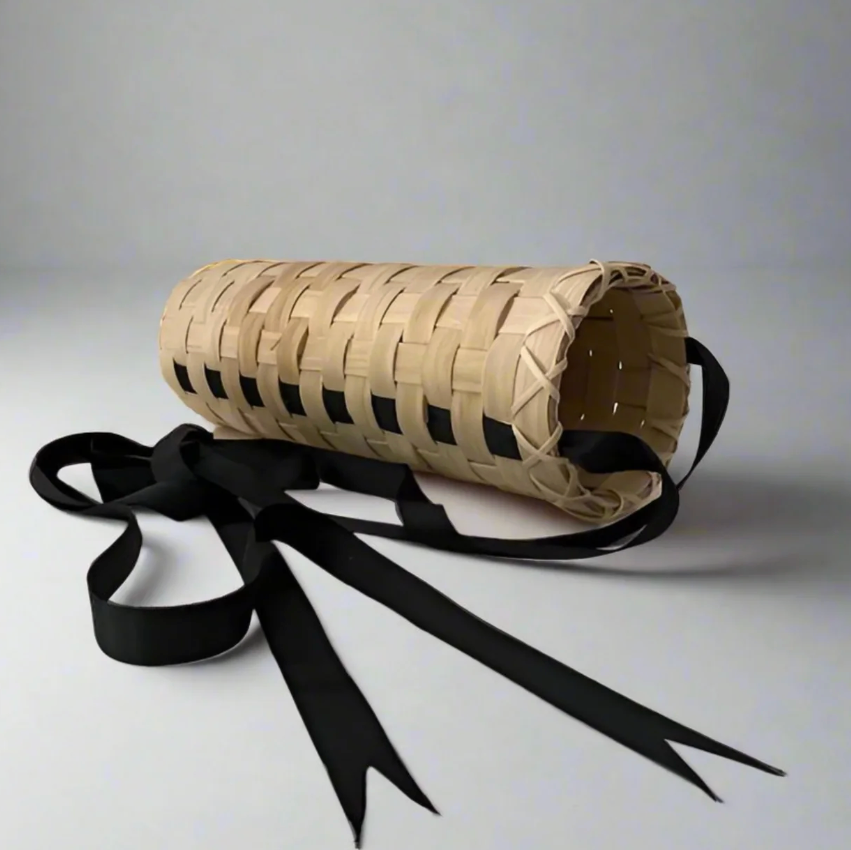 The Ribbon Bucket Basket Beginner Basket Weaving Kit