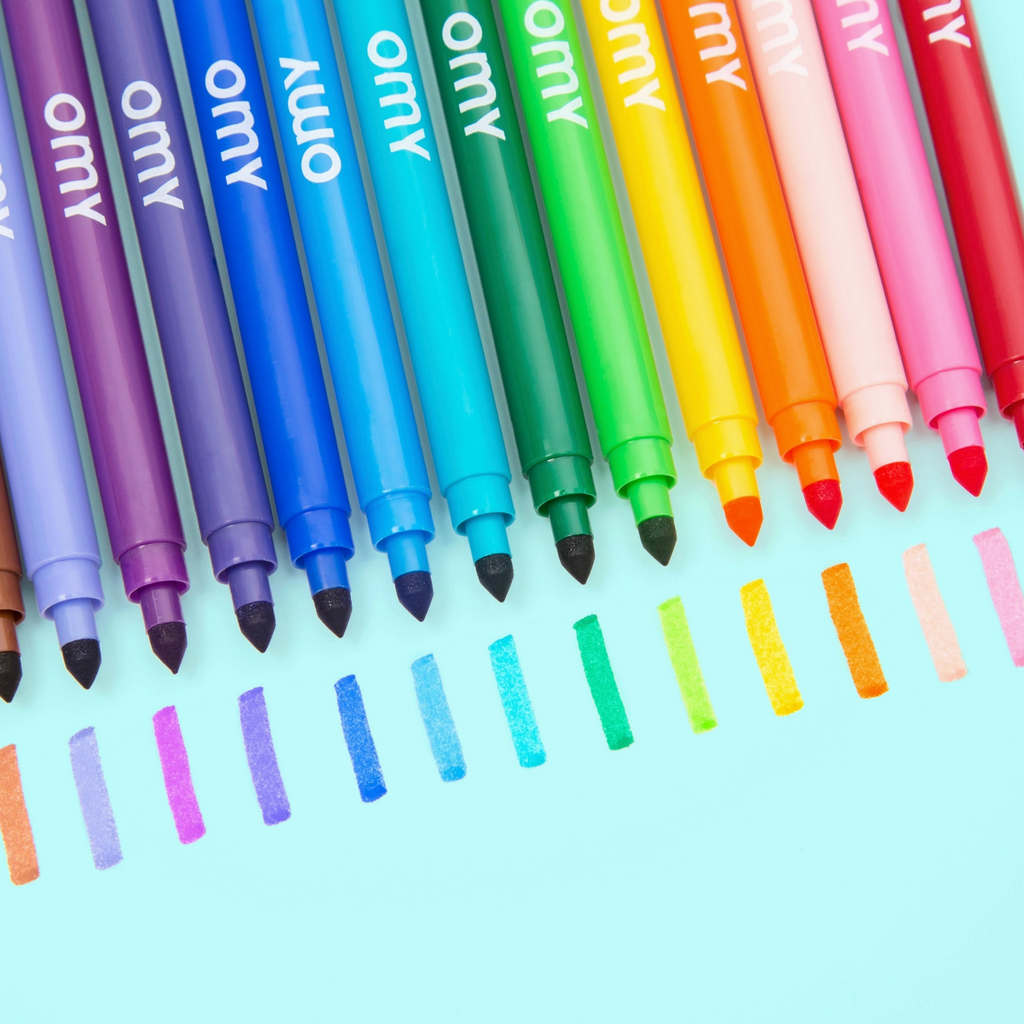 16 Ultra-Washable Markers