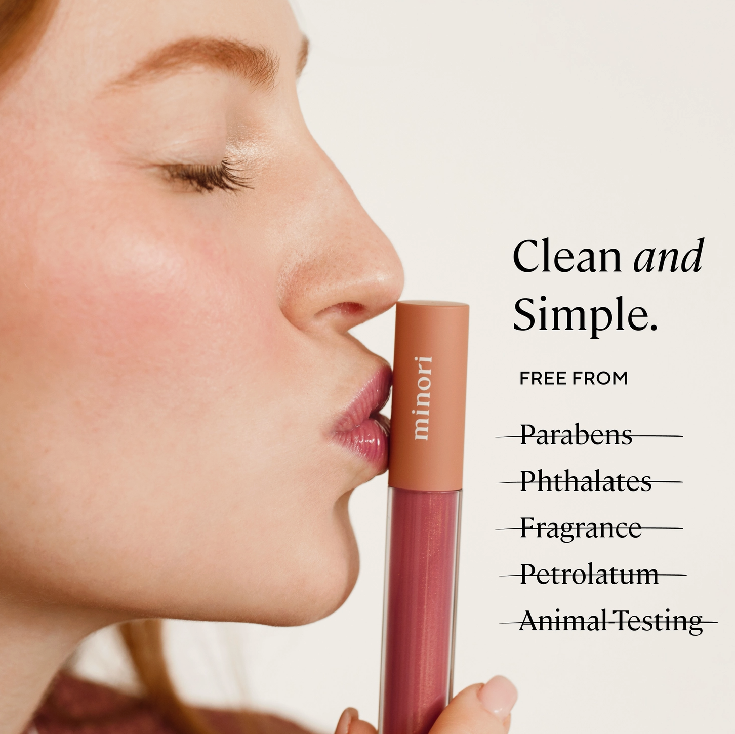 Minori Lip Gloss — Blossom (Pink)