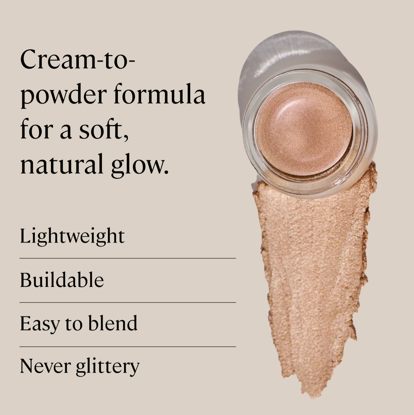 Minori Cream Highlighter — Champagne