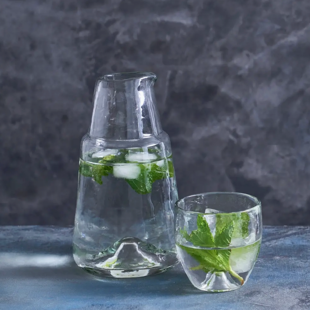 Pebbled Bedside Carafe Set
