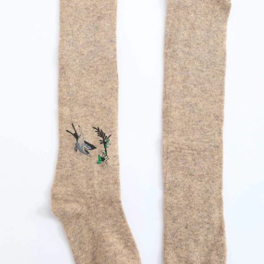 Hummingbird Knee High Socks