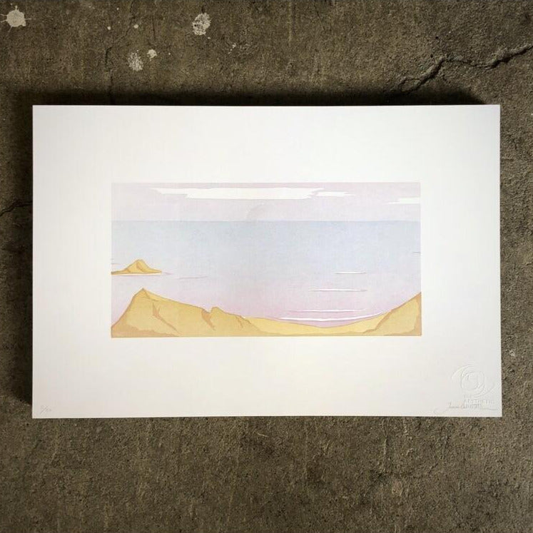 The Aesthetic Union - What We Will Miss (The Sea) Letterpress Print
